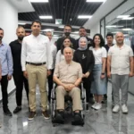 Başkan Özçelik personelle bayramlaştı