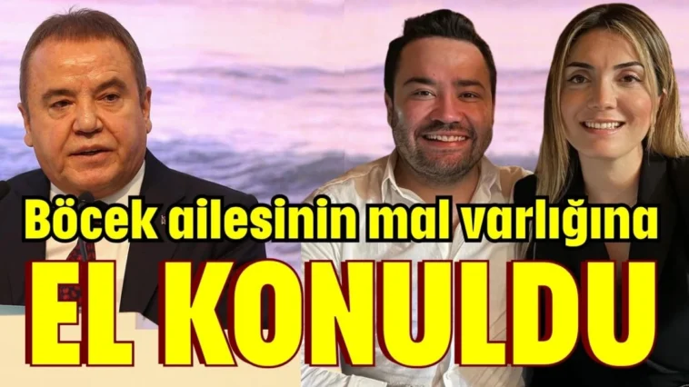 Böcek ailesinin mal varlığına el konuldu