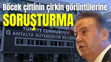 Böcek çiftinin çirkin görüntülerine soruşturma