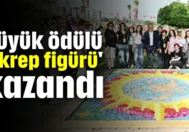 Büyük ödülü 'Akrep figürü' kazandı
