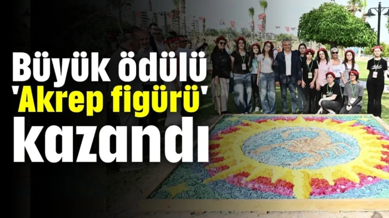 Büyük ödülü 'Akrep figürü' kazandı
