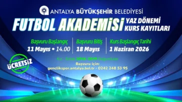 Büyükşehir Futbol Akademisi kayıtları başlıyor