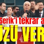 CHP Serik’i tekrar alma sözü verdi