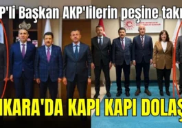 CHP'li Başkan AKP'lilerin peşine takıldı Ankara'da kapı kapı dolaştı