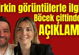 Çirkin görüntülerle ilgili Böcek çiftinden açıklama