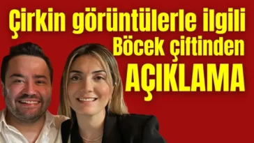 Çirkin görüntülerle ilgili Böcek çiftinden açıklama