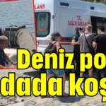 Deniz polisi imdada koştu