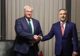 Fidan, Ukraynalı mevkidaşıyla görüştü