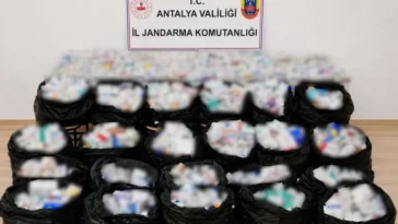 Gazipaşa'da 164 bin adet sentetik hap ele geçirildi
