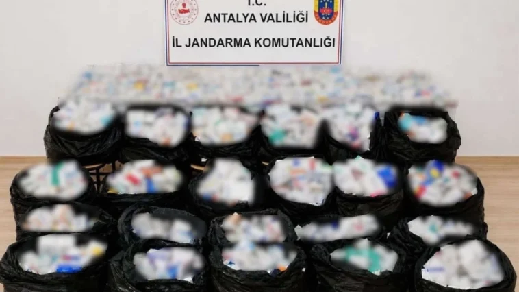 Gazipaşa'da 164 bin adet sentetik hap ele geçirildi