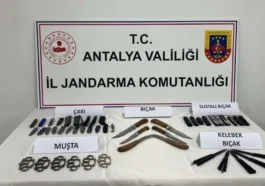 Gazipaşa'da okul çevrelerinde kesici alet satışına darbe