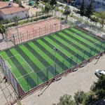 Göynük halı sahası yenilendi