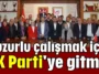 Huzurlu çalışmak için AK Parti'ye gitmiş