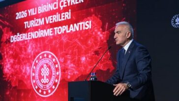 BAKAN ERSOY AÇIKLADI: TURİZMDE İLK ÇEYREKTE GÜÇLÜ PERFORMANS