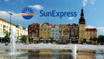 SUNEXPRESS, ANTALYA’DAN OSTRAVA’YA UÇUŞLARA BAŞLADI