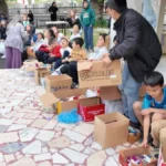 Kaş'ta çocukların şeker toplama geleneği sürüyor