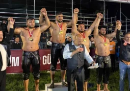 Kemer’in pehlivanı ilk üçte