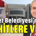 Kepez Belediyesi'nden şehitlere vefa