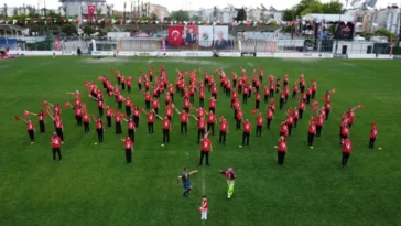 Kepez'de 19 Mayıs etkinlikleri kapsamında çok özel bir gösteri