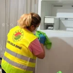 Kepez'de şehit ve gazi evlerinde bayram temizliği