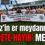 Kepez’in er meydanından 'şiddete hayır' mesajı
