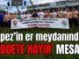 Kepez’in er meydanından 'şiddete hayır' mesajı