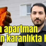 Koca apartman 6 gün karanlıkta kaldı