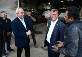 Kocagöz’den esnafa destek ziyareti