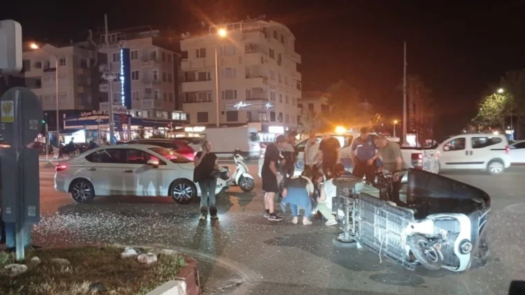 Konyaaltı’nda gece yarısı kaza