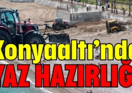 Konyaaltı’nda yaz hazırlığı
