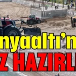 Konyaaltı’nda yaz hazırlığı