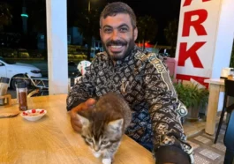 Madde bağımlılığından yavru kedi sayesinde kurtuldu