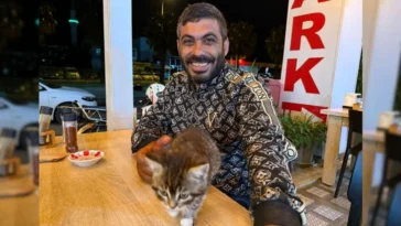 Madde bağımlılığından yavru kedi sayesinde kurtuldu