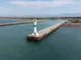Manavgat'ta 2 deniz feneri yenilendi