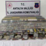 Manavgat’ta 5 bin paket kaçak sigara ele geçirildi