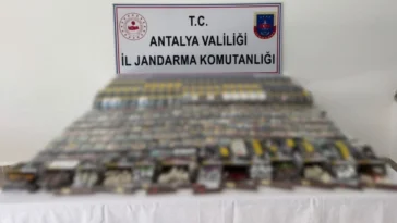Manavgat’ta 5 bin paket kaçak sigara ele geçirildi