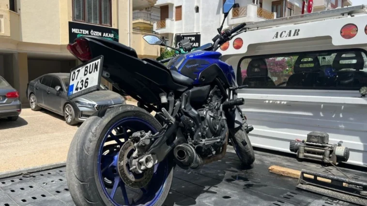 Manavgat'ta abartılı egzoza 27 bin 629 TL ceza