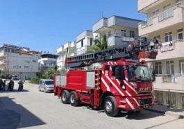 Manavgat'ta baca yangını söndürüldü