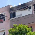 Manavgat’ta daire yangını paniği