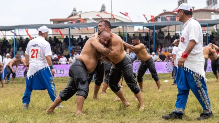 Manavgat'ta er meydanı kızıştı