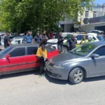 Manavgat’ta kaza sonrası biber gazı şoku