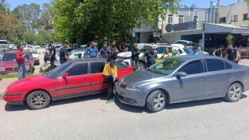 Manavgat’ta kaza sonrası biber gazı şoku
