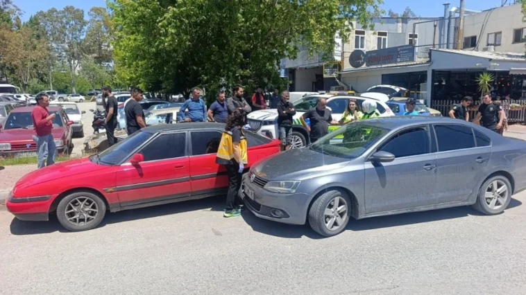 Manavgat’ta kaza sonrası biber gazı şoku