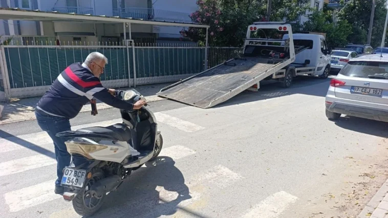 Manavgat’ta motosiklet şovuna ağır ceza
