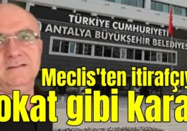 Meclis'ten itirafçıya tokat gibi karar