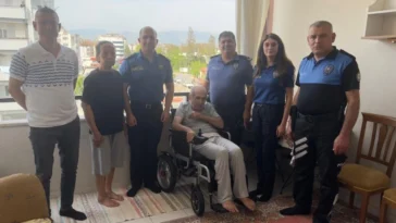 Meslektaşlarından emekli polise vefa