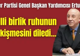 Milli Birlik ruhunun pekişmesini diledi...
