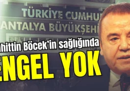 Muhittin Böcek’in sağlığında engel yok