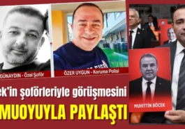 Muhittin Böcek'in şoförleriyle görüşmesini kamuoyuyla paylaştı