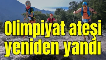 Olimpiyat ateşi yeniden yandı